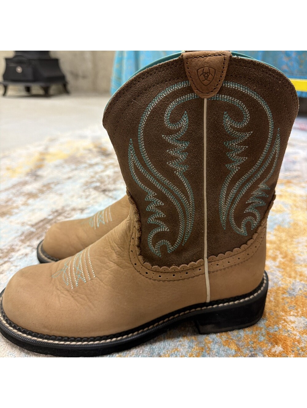 Ariat Fatbaby Women’s Leather Boots US 9.5B